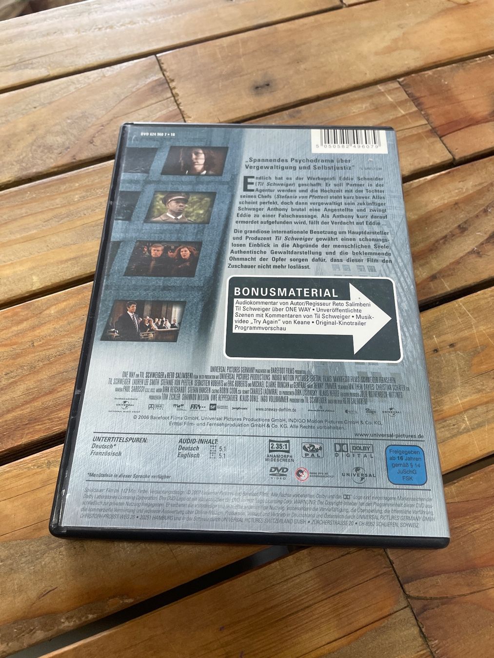 Alle DVDs: DVD one way (allemand) – Gebraucht aus moudon von faucheur2 1