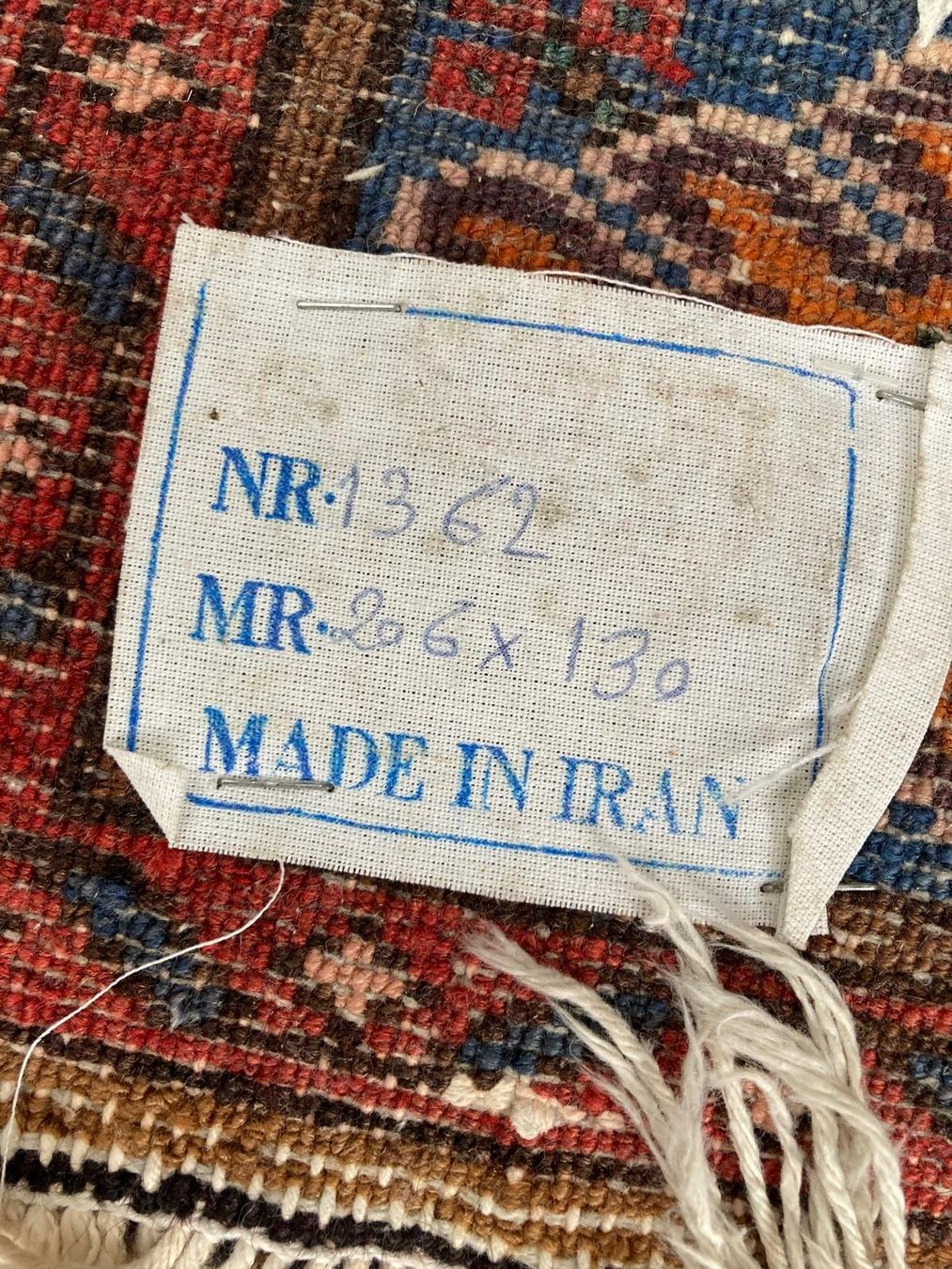 Tappeti: Orientteppich Made in Iran, Grösse 206cm x 130cm – Usato da Niederhelfenschwil venduto da Chleeblatt1938 4