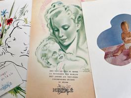 Nestlé - 3 alte Werbungen / Anciennes publicités 1952/54