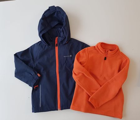 Kinder Jacke + Fleecepullover Trevolution