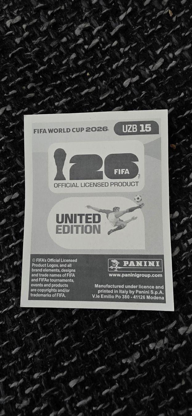Panini Carte collezionabili: PANINI UZB 15 – Nuovo e nell'imballaggio originale da Oberengstringen venduto da Jocker-80 1