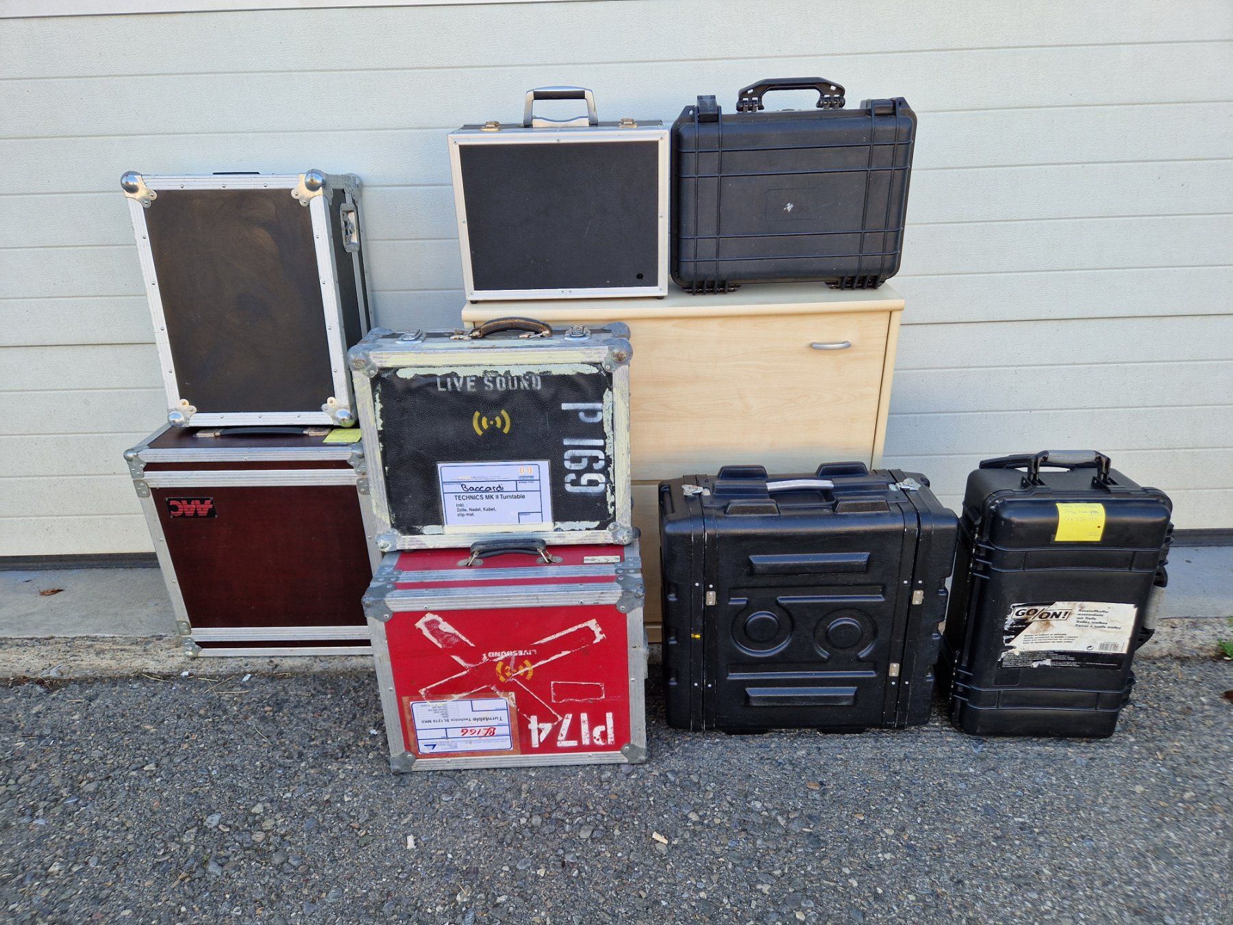 Valigie: Profi PA - Flightcase für Microphone , Microphonkoffer – Usato da Wädenswil venduto da tome70 5