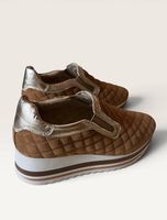 Slip-on Tascana marroni trapuntate  n. 38