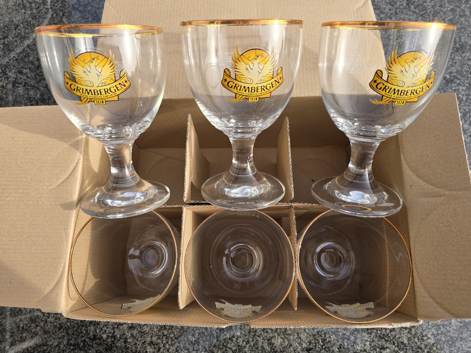 Ritzenhoff Bicchieri: 6 neue Ritzenhoff Biergläser 25cl – Nuovo e nell'imballaggio originale da Walkringen venduto da Vanuca 6