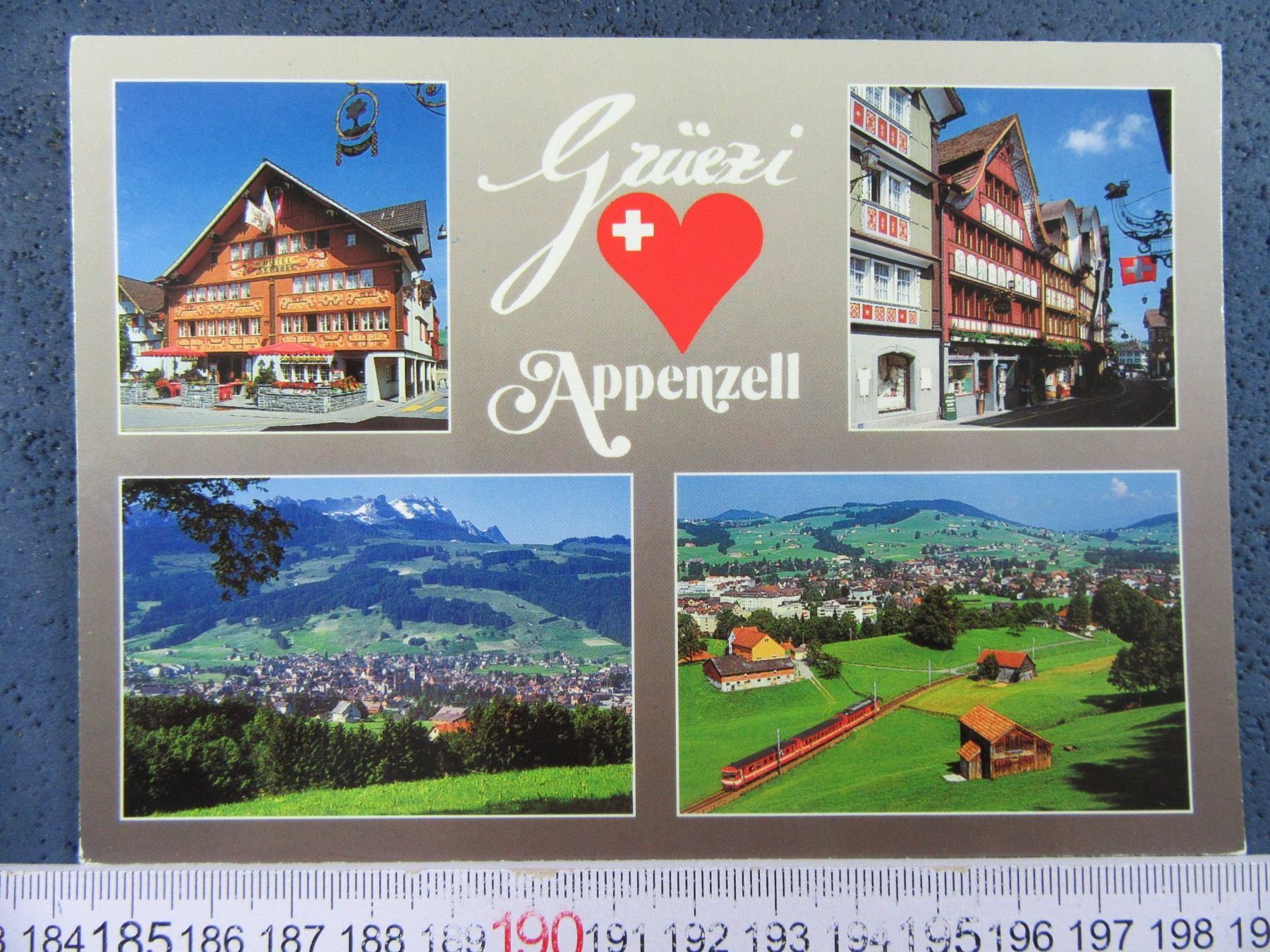 Cartoline postali: GRÜEZI APPENZELL AK AP – Usato da Ettingen venduto da Hausi4711