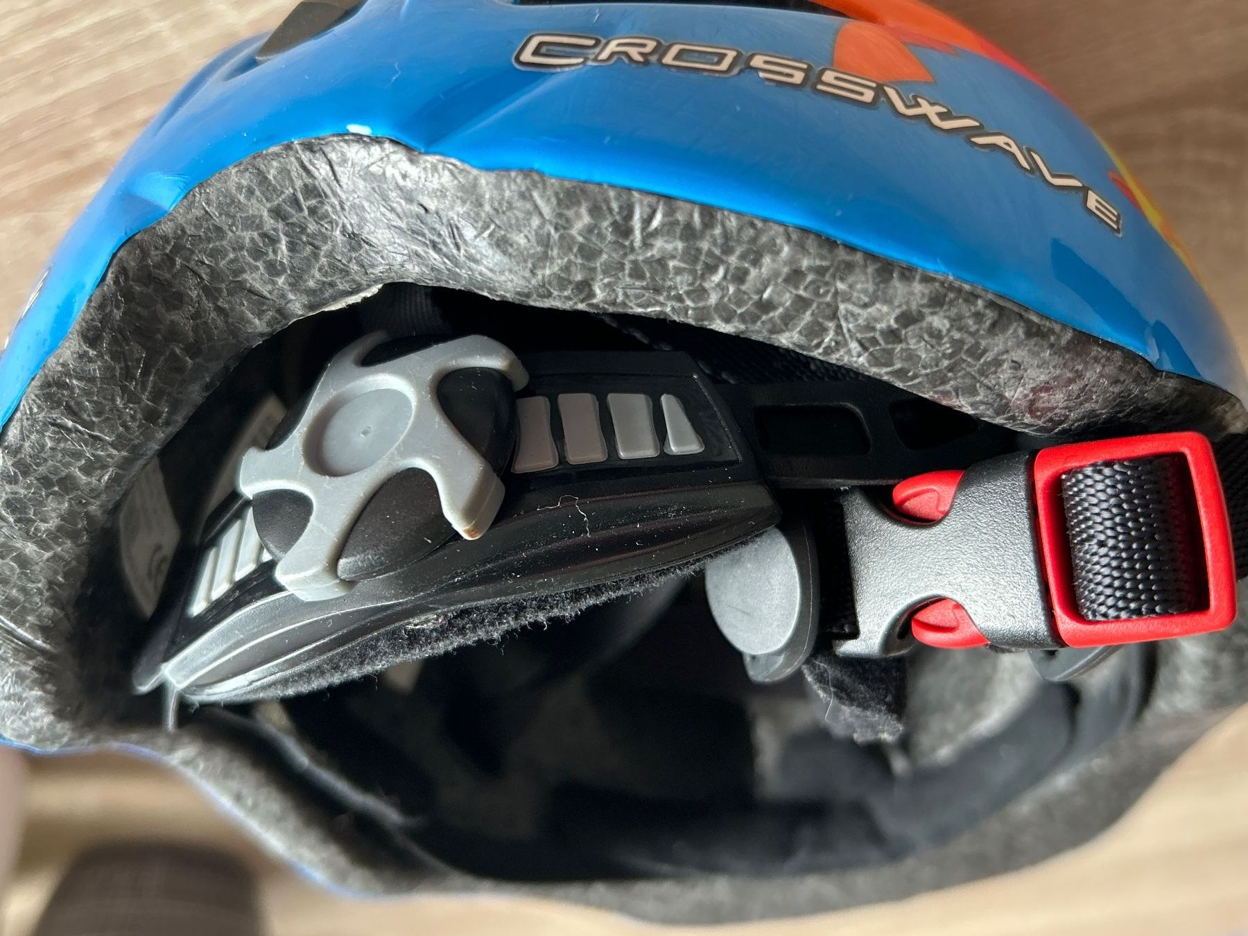 Crosswave Helme: Velohelm Kinderhelm blau GROSSWAVE SIZE 51 - 55 cm – Gebraucht aus Brunnen von Nala2929 6