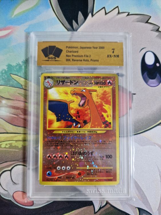Charizard aus dem Neo Premium File 2 | Kaufen auf Ricardo