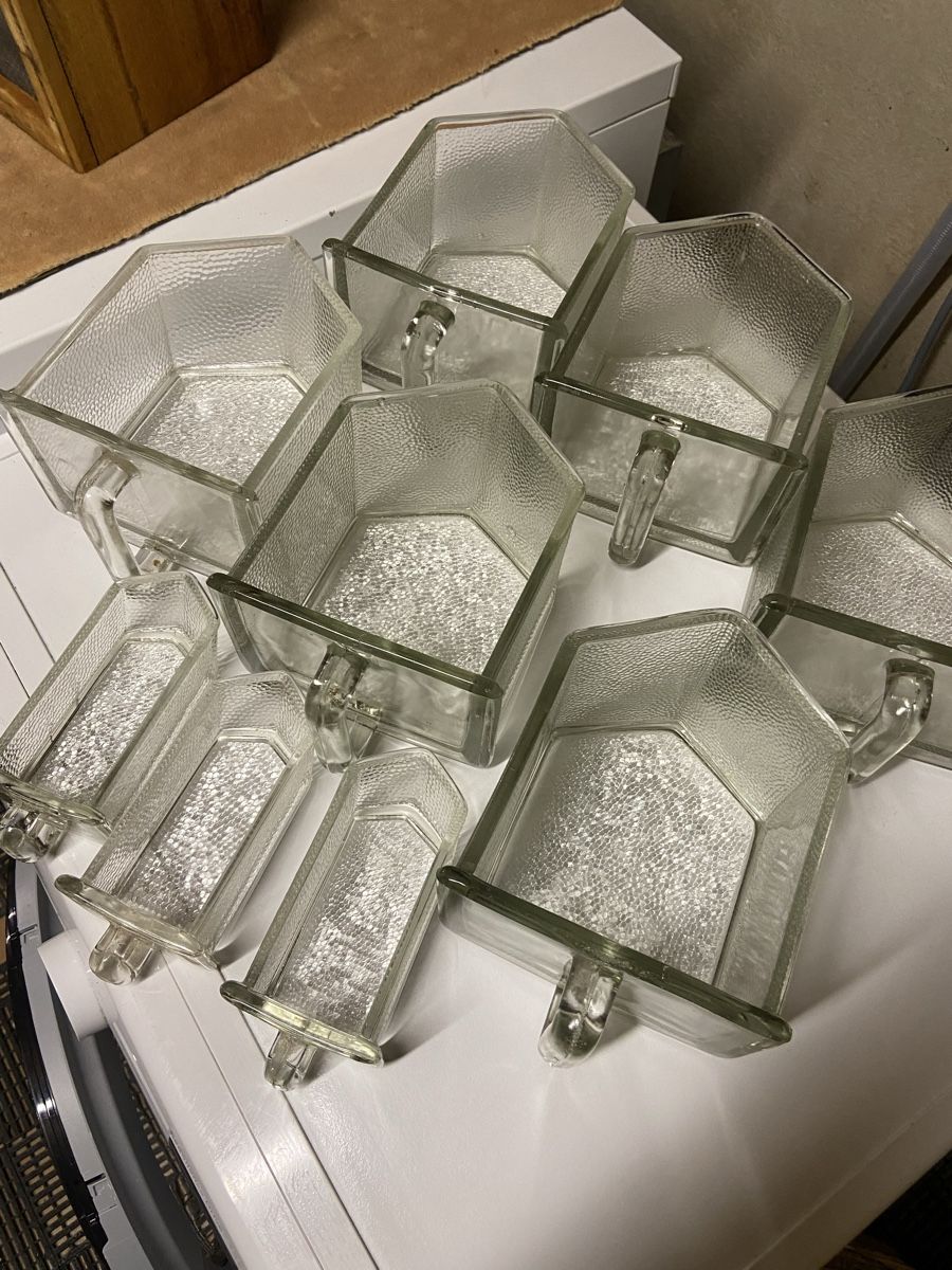 Bicchieri: 9 Glas Schüttelbehälter antik – Usato da Wangen an der Aare venduto da Thedog
