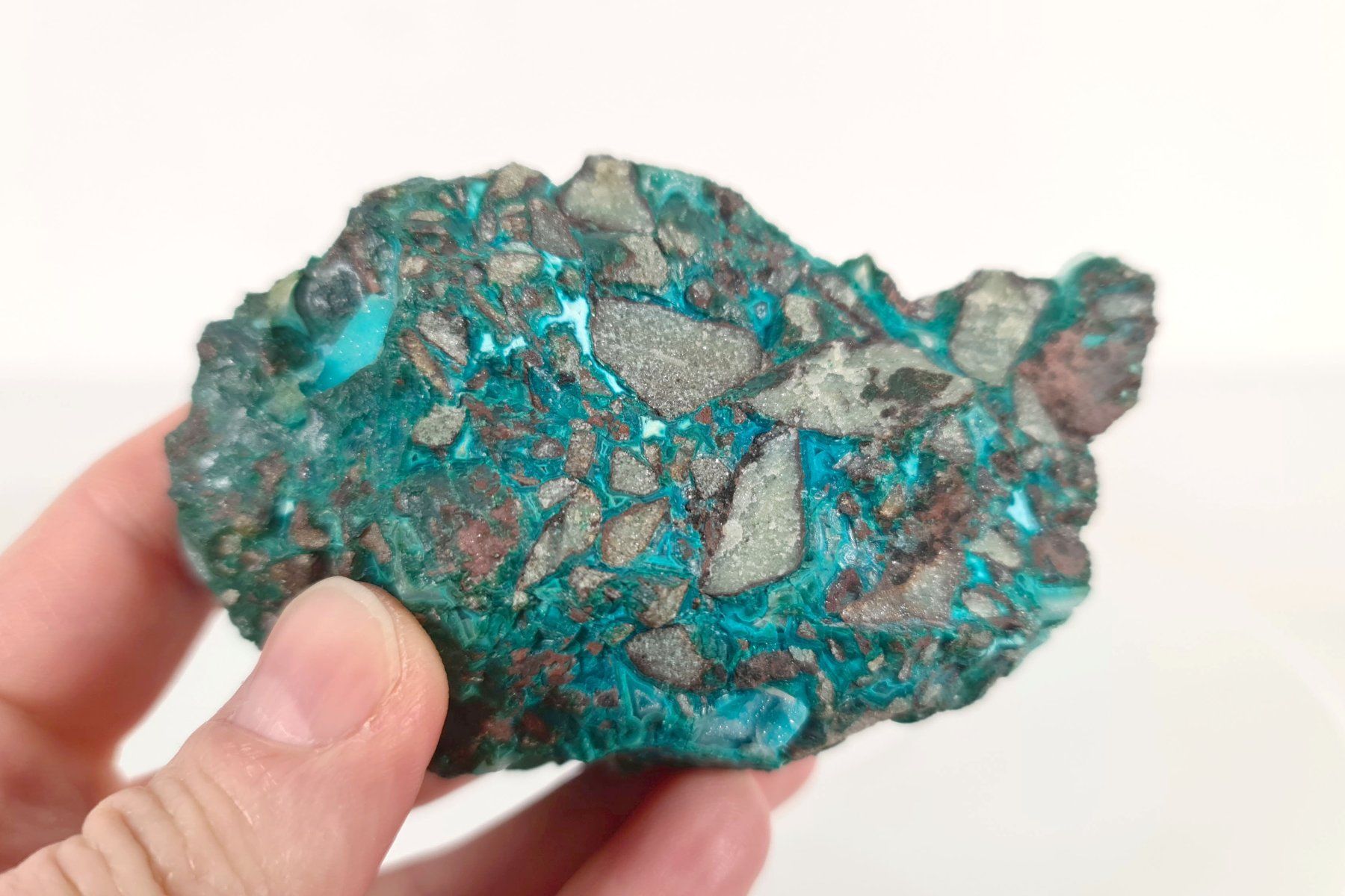 Minerali & Pietre curative: Chrysocolle et Quartz – Nuovo e nell'imballaggio originale da Vaulion venduto da sambigben 7