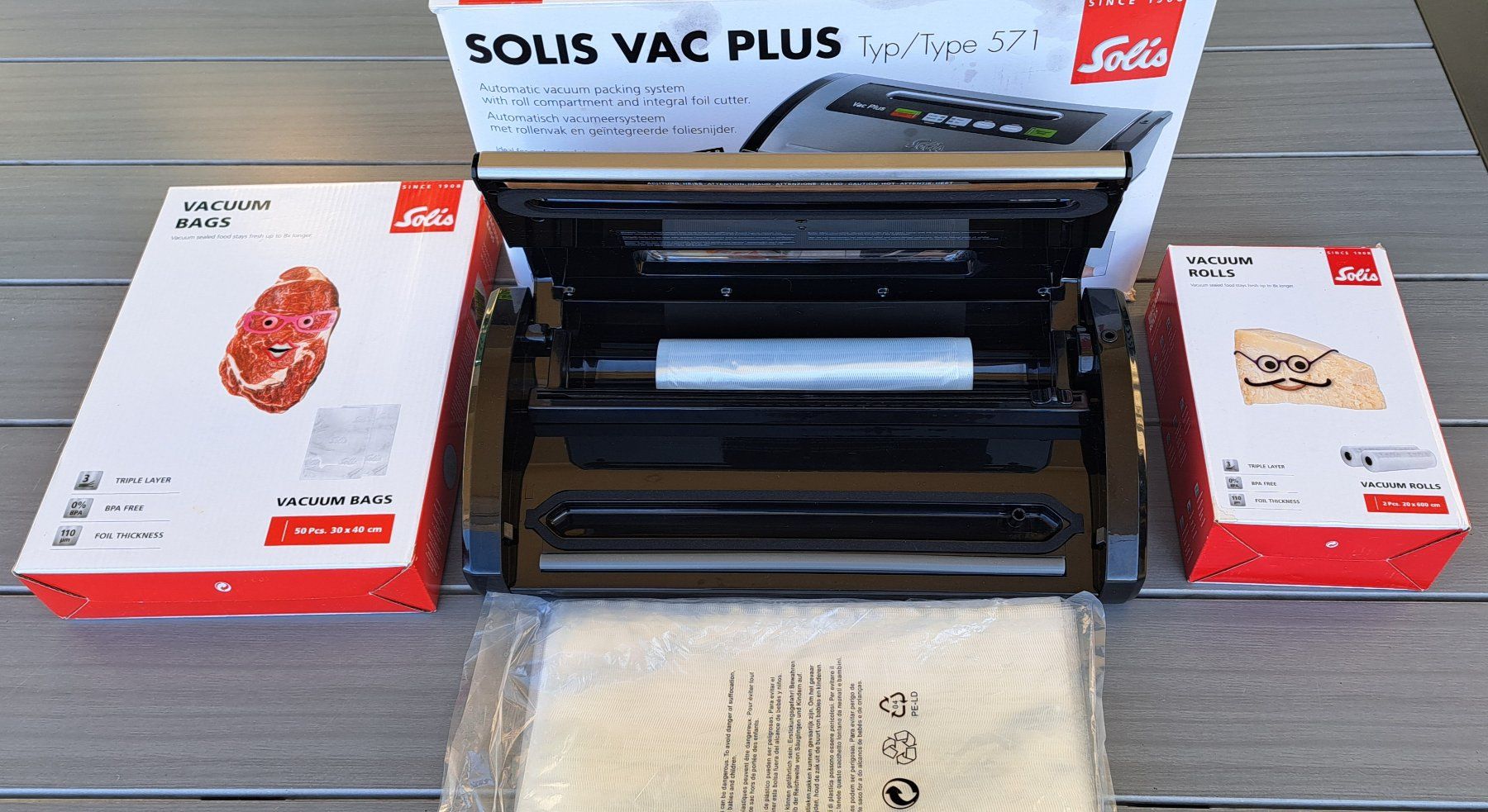 Rotel Elettrodomestici da cucina: ***** Vakuumiergerät Solis - Wie neu – Usato da Villaz-St-Pierre venduto da Ubid 1
