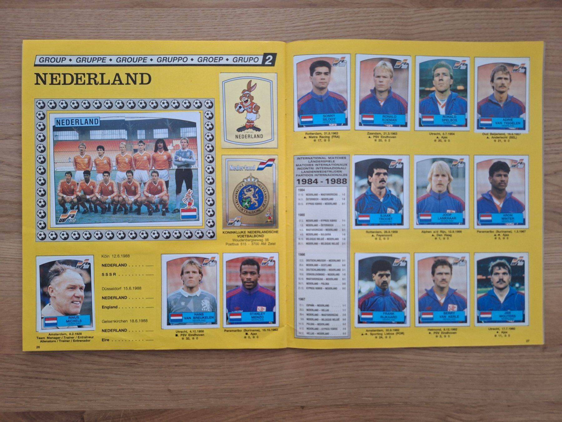 Panini Albums: PANINI EURO 1988 – D'occasion à St. Gallen par Matrix023 7