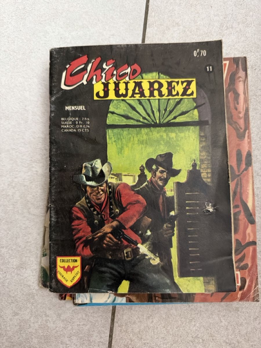BD: Comics collection Chico Juarez Sergeant Gorilla Garry SOS La – D'occasion à Martigny par Jacoosh1234 9