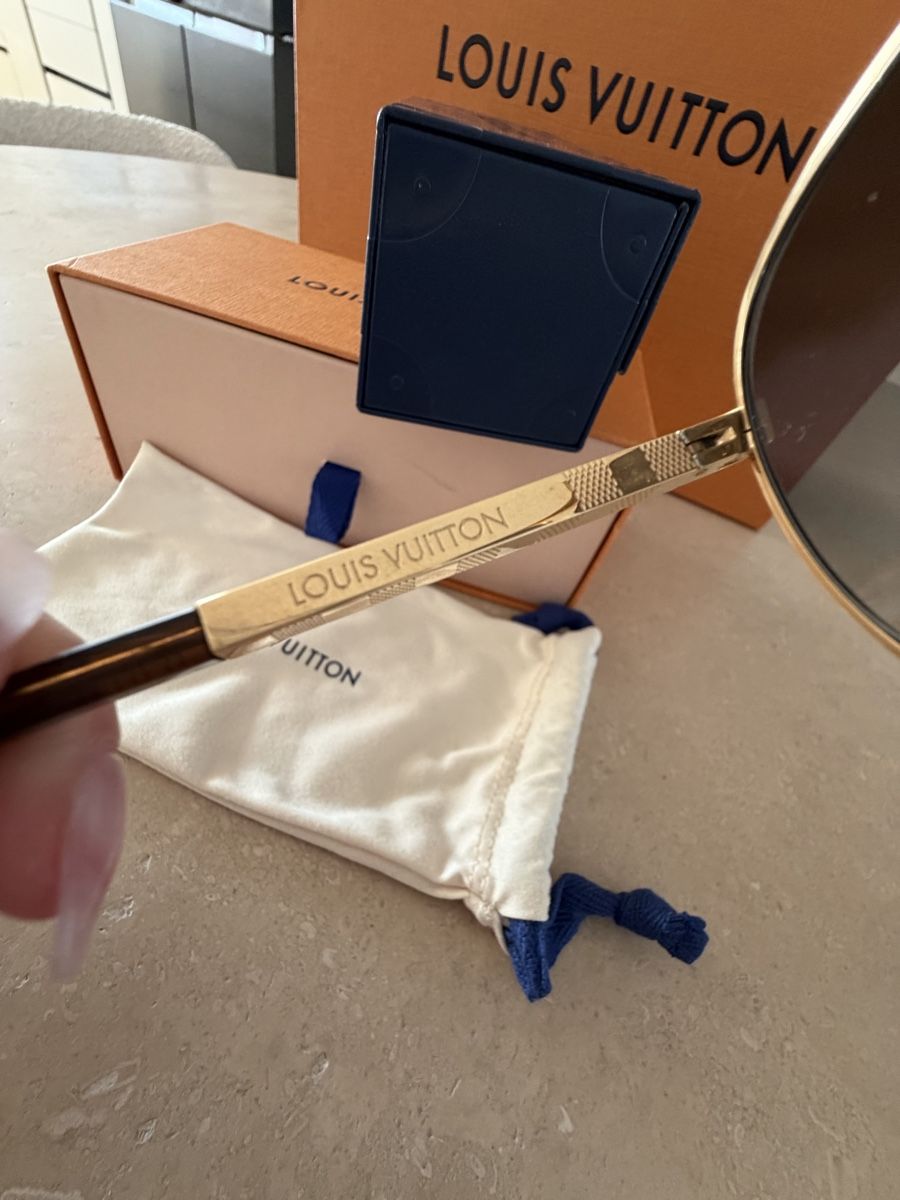 Louis Vuitton Brillen & Gläser: Louis Vuitton Instinct Aviator Sonnenbrille – Gebraucht aus Oberburg von Cheysirius_96 4