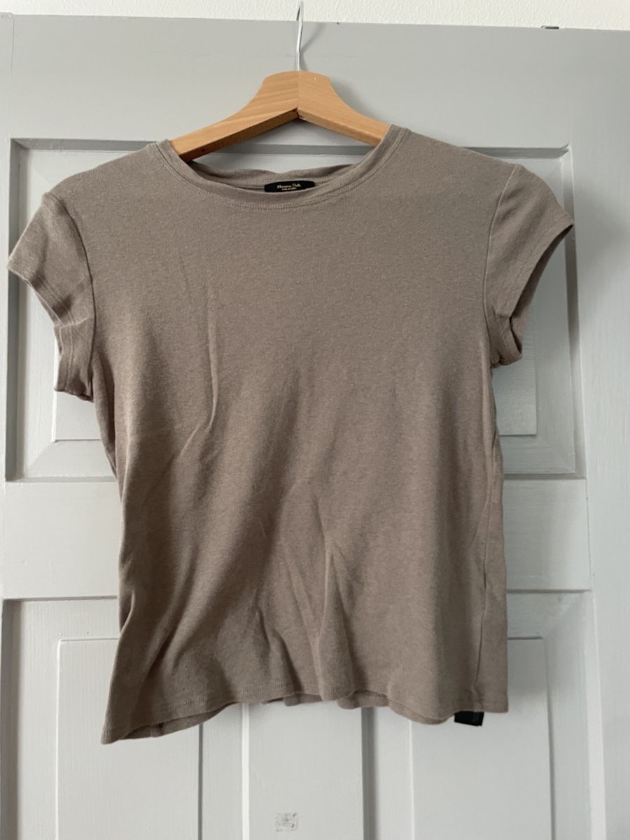 Massimo Dutti T-shirt: massimo dutti tshirt baumwolle und kaschmir – Nuovo (secondo la descrizione) da Zürich venduto da M500ZH