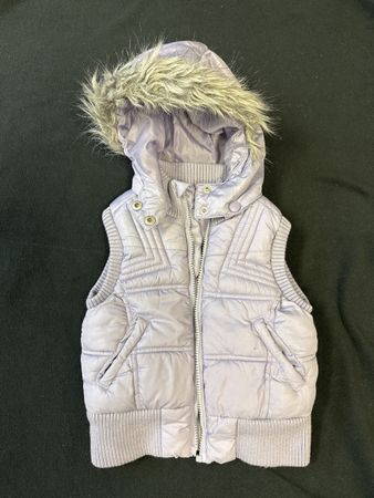 Lila Weste / Gillet Gr. 98