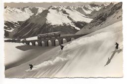 DAVOS Parsenn-Bahn - Skifahrer
