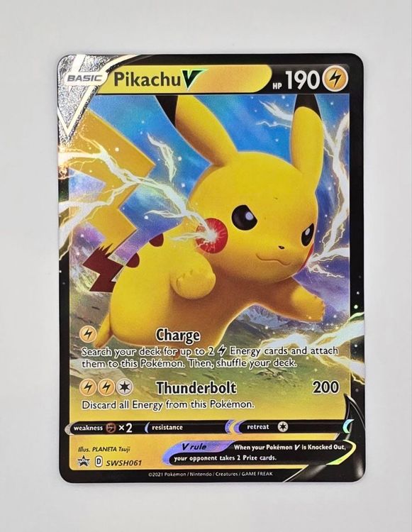 Pikachu V SWSH061 (Promo) NM / ENG | Kaufen auf Ricardo