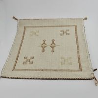 Sabra Kissenbezug aus Kaktus-Seide, Vintage -Look
