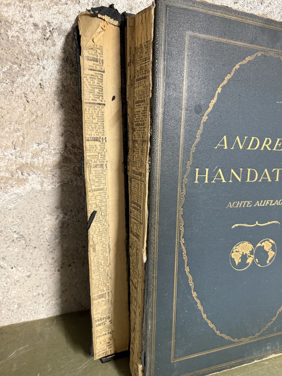 Cartine & Atlanti: Antiquarischer Andrees Handatlas – Usato da Birmenstorf AG venduto da Pat_roll. 1