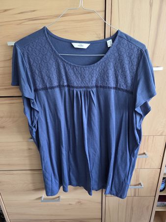 Leichtes Sommershirt Dunkelblau Gr.48/50