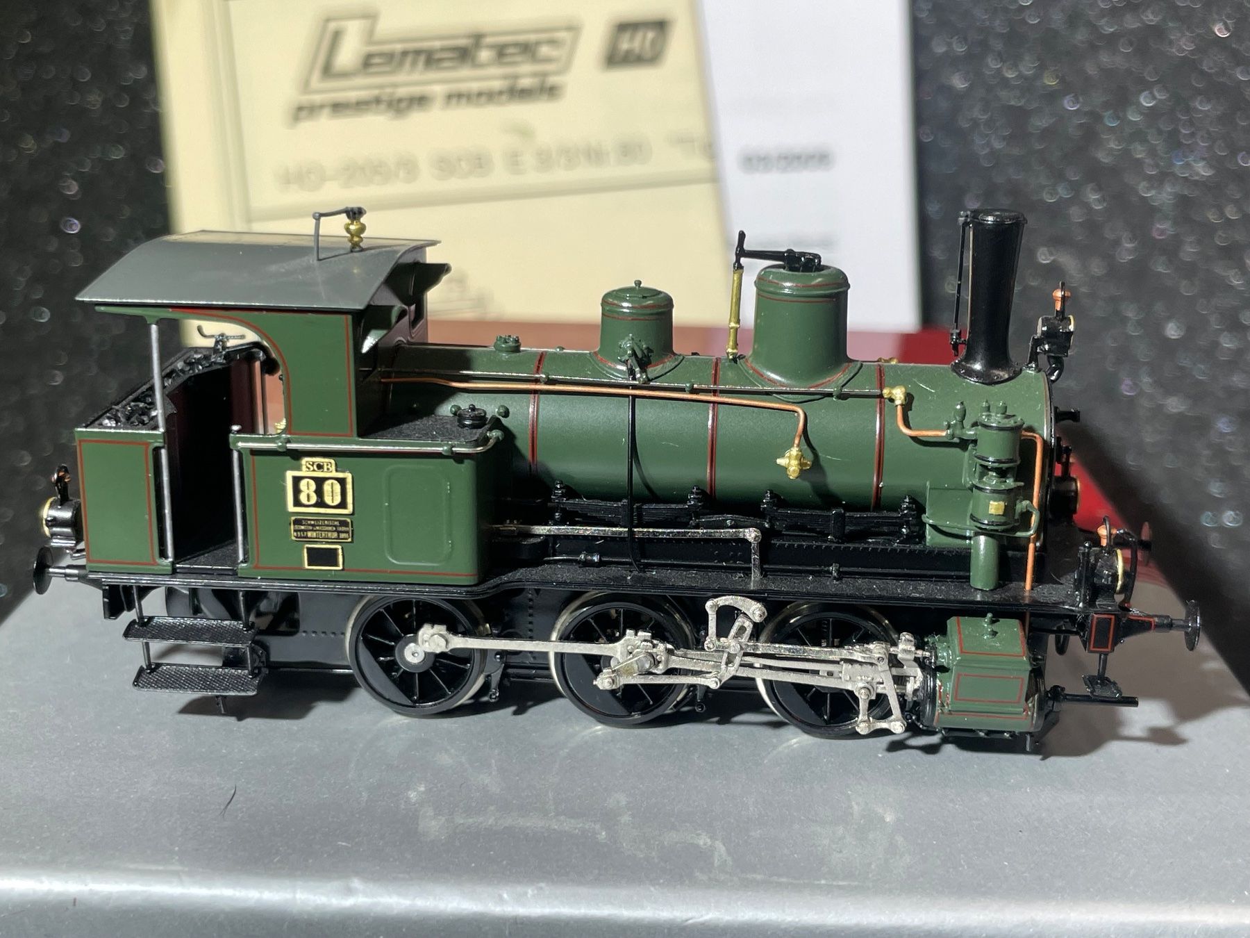 Lemaco Modellini di ferrovie: Lemaco / SCB  E3/3  Nr.80 – Nuovo (secondo la descrizione) da Pfäffikon SZ venduto da bkl_9zp9 1