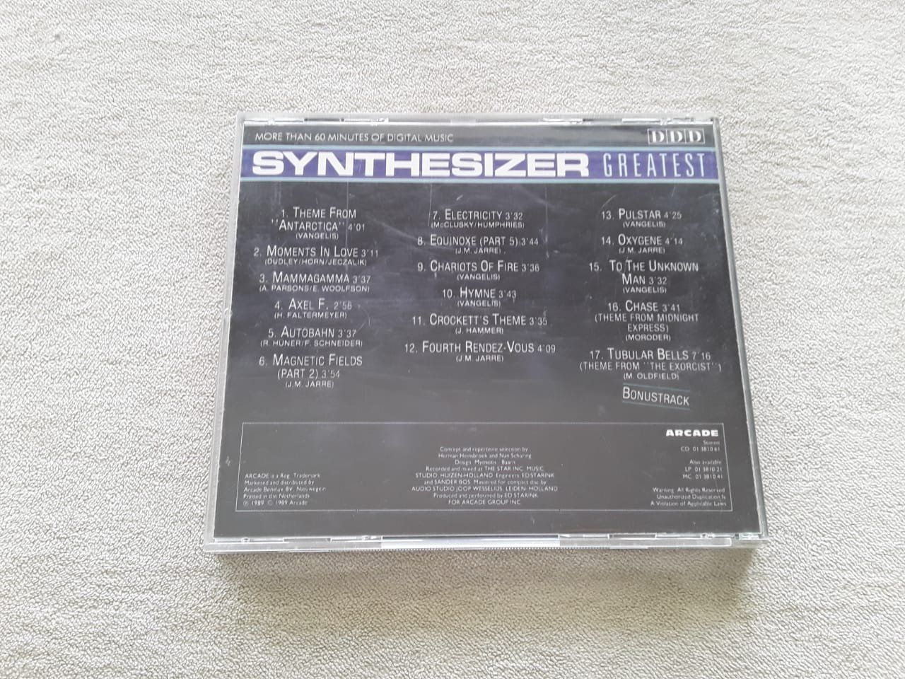 CDs: Synthesizer Greatest Vol.1 – Gebraucht aus Lenzburg von Sepulmander 3