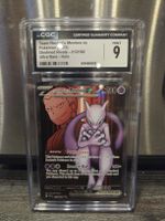 Carte Pokémon Mewtwo Ultra Rare Holo CGC9!