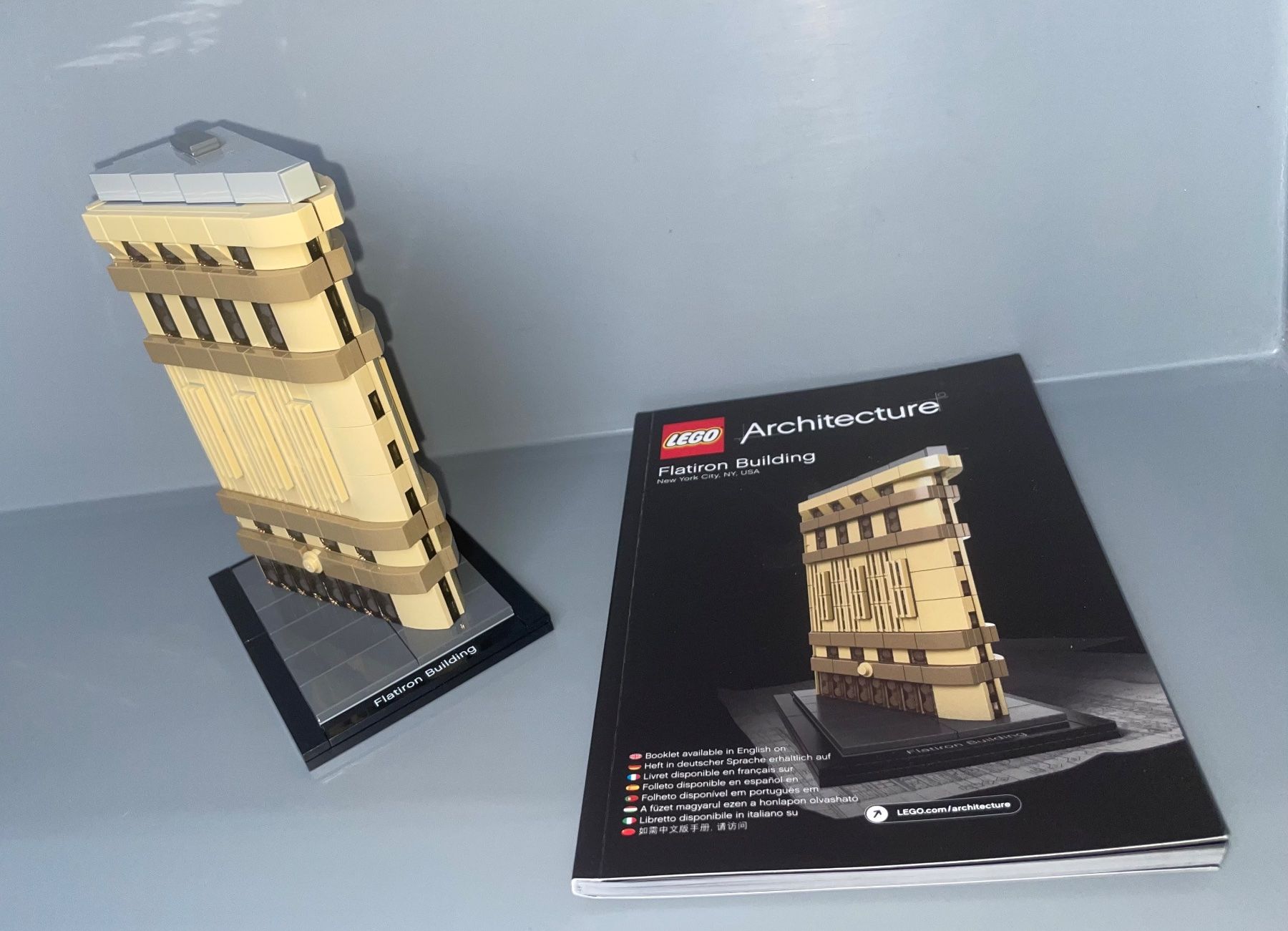 Lego Giocattoli: Komplettset Lego Flatiron Building 21023 mit Bauplan – Nuovo (secondo la descrizione) da Baar venduto da bricksandmore 1