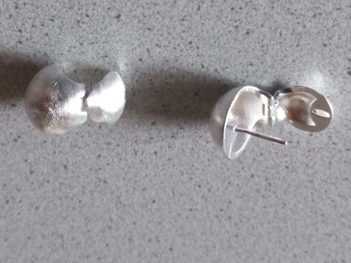 Ohrringe & -stecker: 2 Creolen Silberohrstecker 925, 4,7g – Neu und originalverpackt aus Winistorf von acreativ4 1