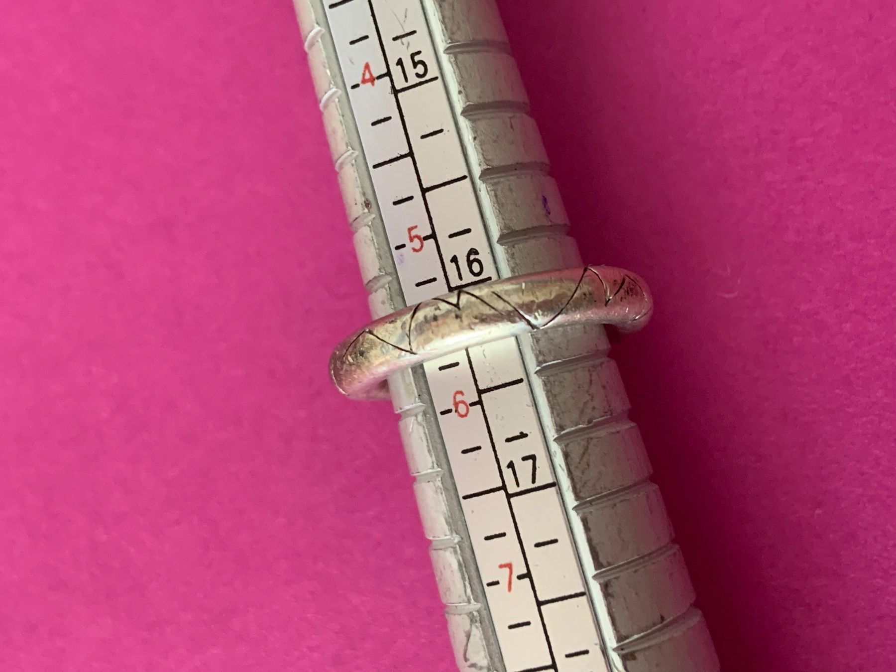 Ringe: Silberring ZICKZACK Mountain (51) – Gebraucht aus Dittingen von Bellevista 4