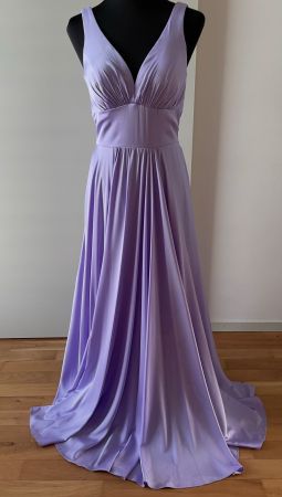 Festliches lila Kleid