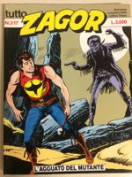 TUTTO ZAGOR # 217 L'AGGUATO DEL MUTANTE Italy 1997 Bonelli