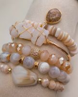 Schönes Naturstein Armband ethisches Style