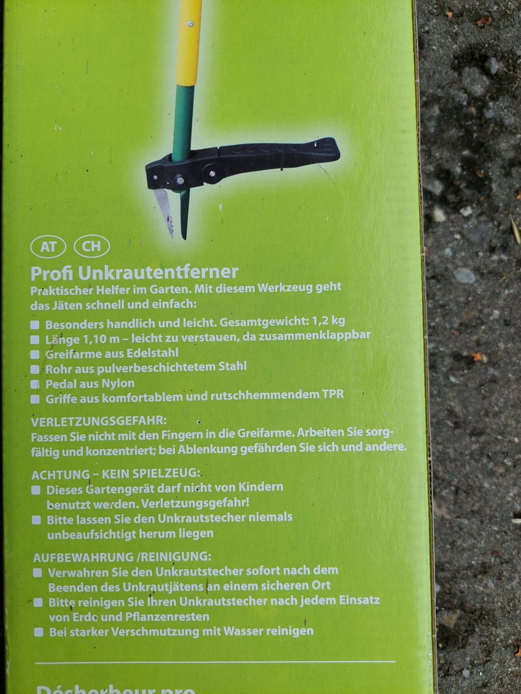 Tagliaerba: GARDENLINE PROFI UNKRAUT ENTFERNER OVP – Nuovo e nell'imballaggio originale da Huttwil venduto da Kunterbuntli 5