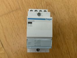Schütz Hager ESC425 Ithm 25A Ue 440V AC7a 13.8kW neu