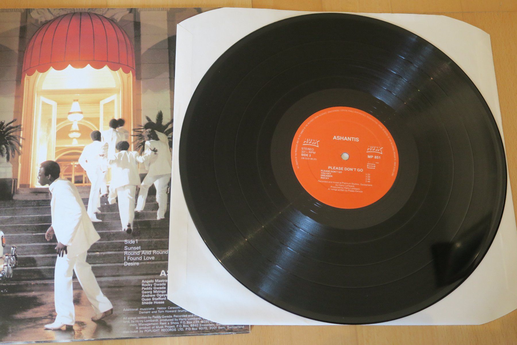 Dischi in vinile: Ashantis – Please Don't Go – Usato da Thun venduto da Karibu70 2
