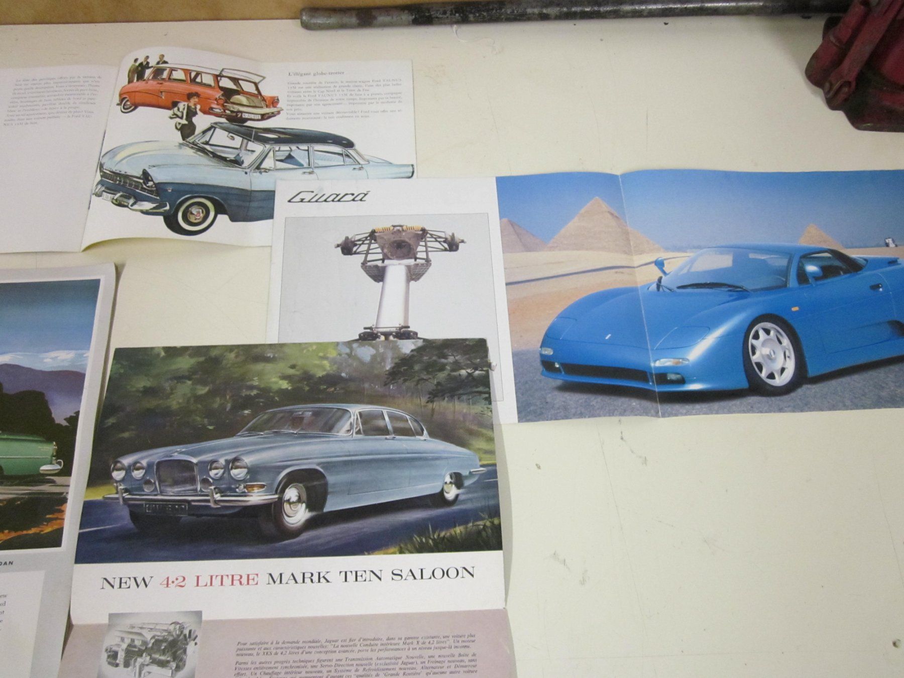 Documenti: Antik Prospekt Auto Vintage Auto Oldtimer – Usato da Grand-lancy venduto da kohler333 9