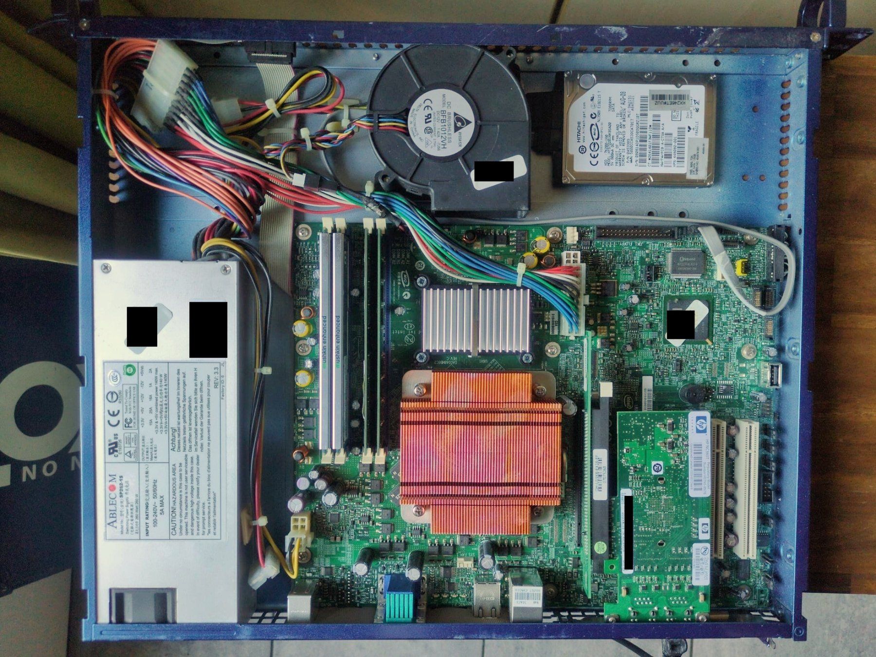 Firewall: Bloxx 1U Rack Server Firewall pfSense/OPNSense – Usato da Langenthal venduto da YElektra 2