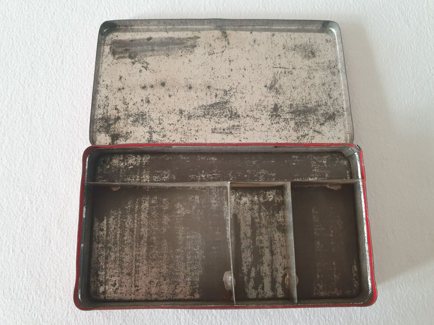 Barattoli: Vintage Blechdose STOP Universal Dübel D.R. Patent alt – Usato da Mörschwil venduto da spirspi 6