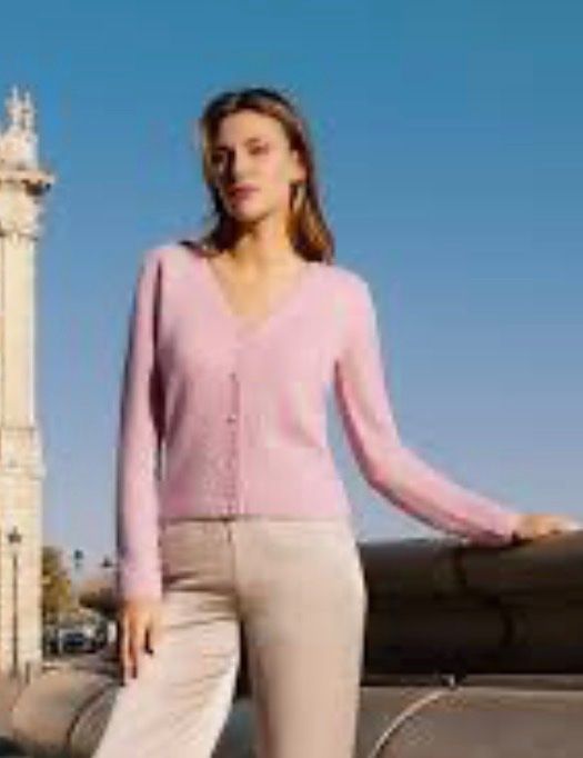 Promod Maglioni & Felpe: MOHITO M /NP22CHF Strickjacke Pullover Rosa – Nuovo (secondo la descrizione) da Kölliken venduto da Prscoo 9