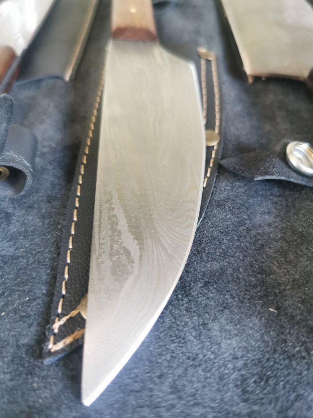 Coltelli da cucina: Damast chef knives – Nuovo e nell'imballaggio originale da Les valettes venduto da sillic 2