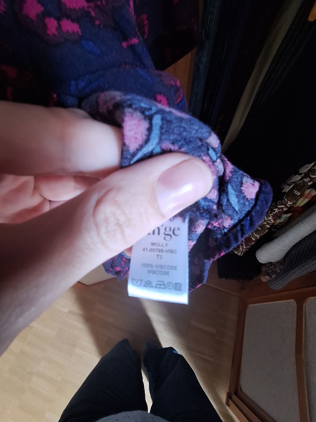 Vestiti: Kleid Sommer-Herbst Ange Gr. T3 – Usato da Riehen venduto da Mamestra 3