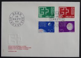 1963 - CH - Znr. 402-405 / Serie - FDC - ES - 16.09.1963