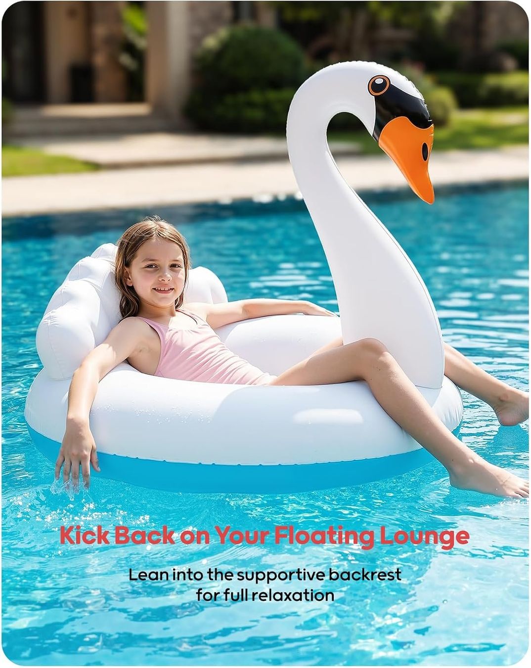 Schwimmringe: Aufblasbarer Schwan Pool Float Schwimmtier – Neu und originalverpackt aus Suhr von SchnapperCH 3