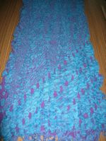 %%%% Sale %%%% ab CHF 1.— Schal türkis - violett (6)