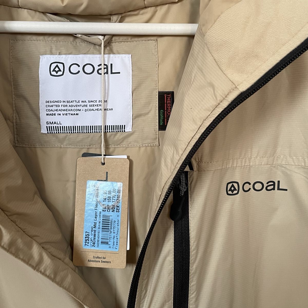 Jacken: coal Jacke beige, Grösse S – Neu und originalverpackt aus Ettenhausen TG von Stka 2