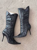 Bronx Lederstiefel schwarz Gr. 40