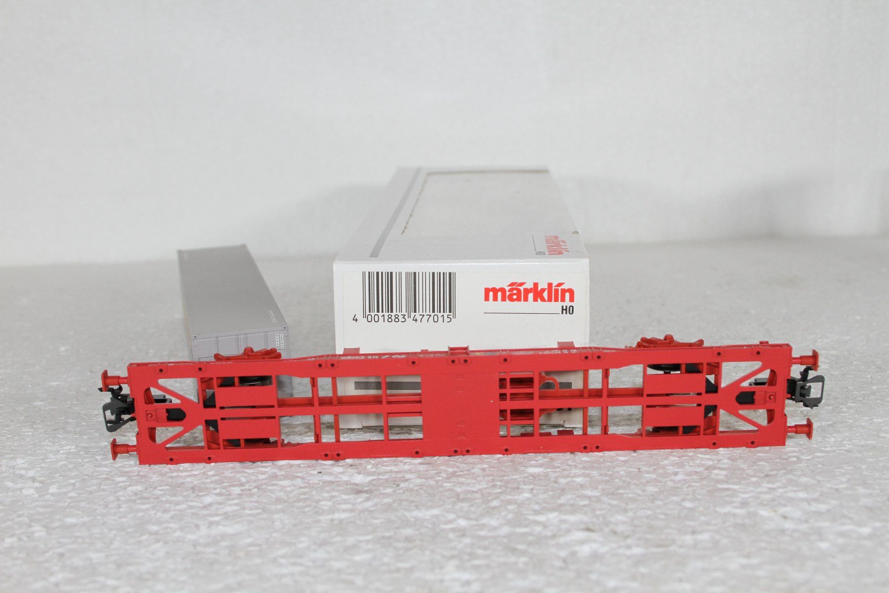 Märklin Modellini di ferrovie: Märklin 47701 NS Cargo Bertschi Container OVP – Usato da Triesen venduto da gleis8 5
