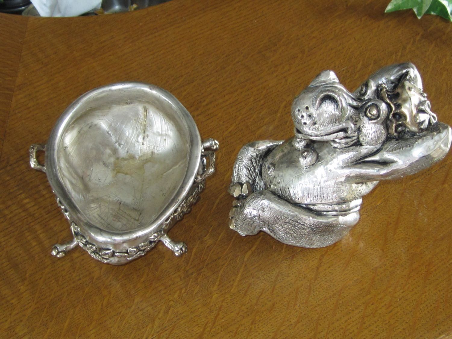 Sculture & Statue: Skulptur Nilpferd in Wanne Silber 925 – Nuovo (secondo la descrizione) da Eschenbach venduto da Alicekunst 2