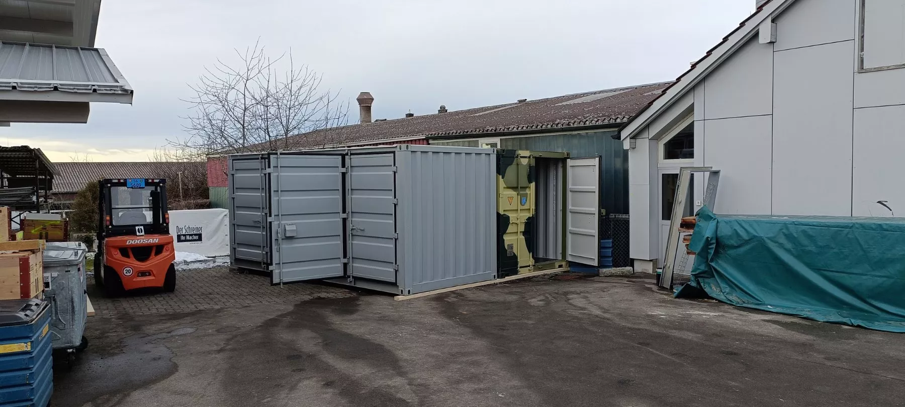 Altro per Ufficio & Commercio: 20' Seecontainer/20' Lagercontainer – Usato da Andwil SG venduto da rozwi 1